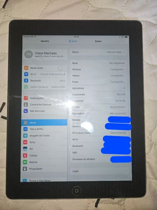 Ipad 4 tela de retina 64gb Wi-Fi + chip 3G - Foto 3