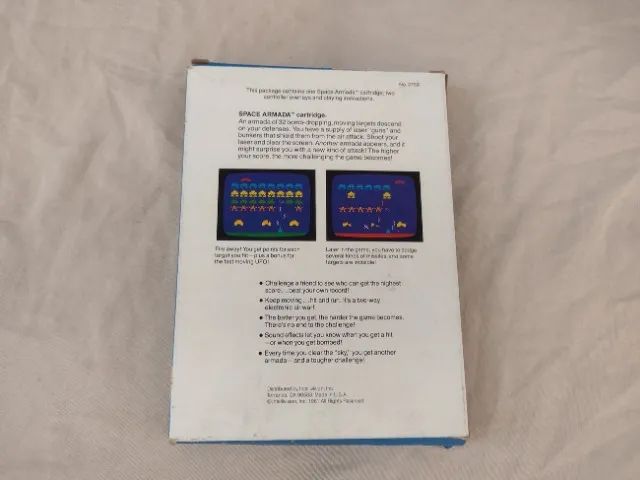 Space Armada - Cartucho Original Completo Para Intellivision - Foto 5