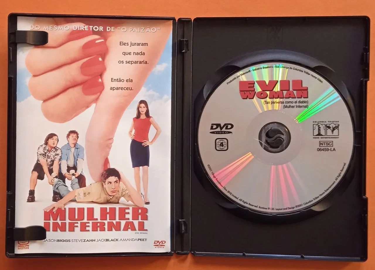 Dvd Mulher Infernal (Encarte Interno) - Foto 4