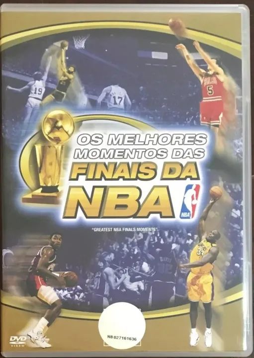 Dvd Os Melhores Momentos Das Finais Da Nba - Original!!! - DVD