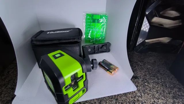 Nível a laser Huepar 2 linhas verde vertical e horizontal  - Foto 4