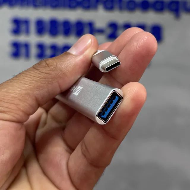 Hub USB 4x1 Tipo C para Notebook, Tablets e Celulares  - Foto 2