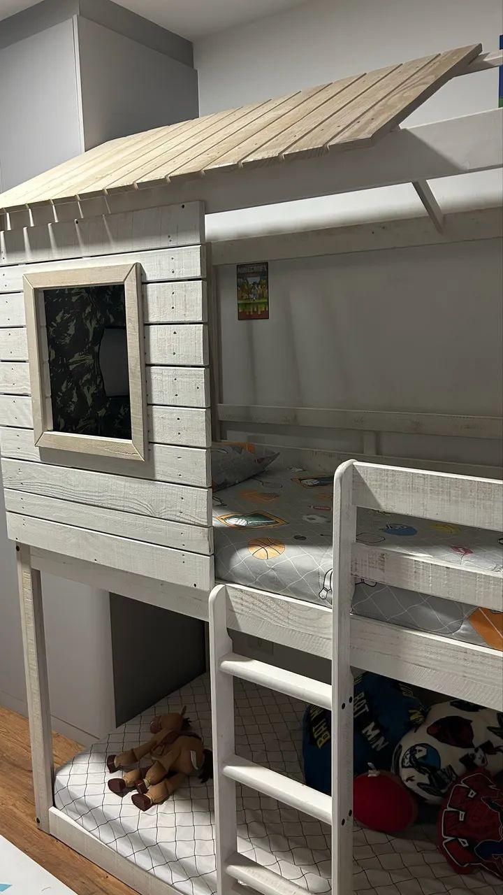 Cama beliche com escorregador - Foto 3