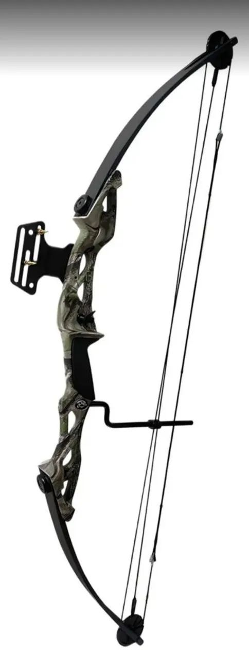Arco composto man kung destro camuflado 55 libras  - Foto 2