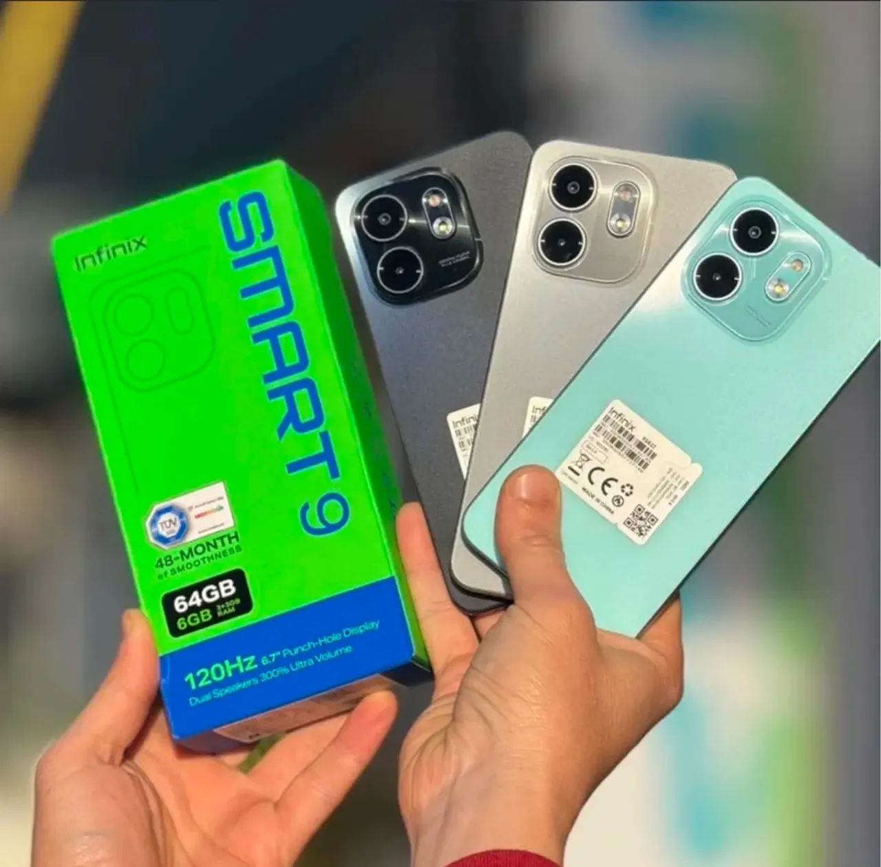 INFINIX SMART 9 HD 3/64GB LACRADO !!
