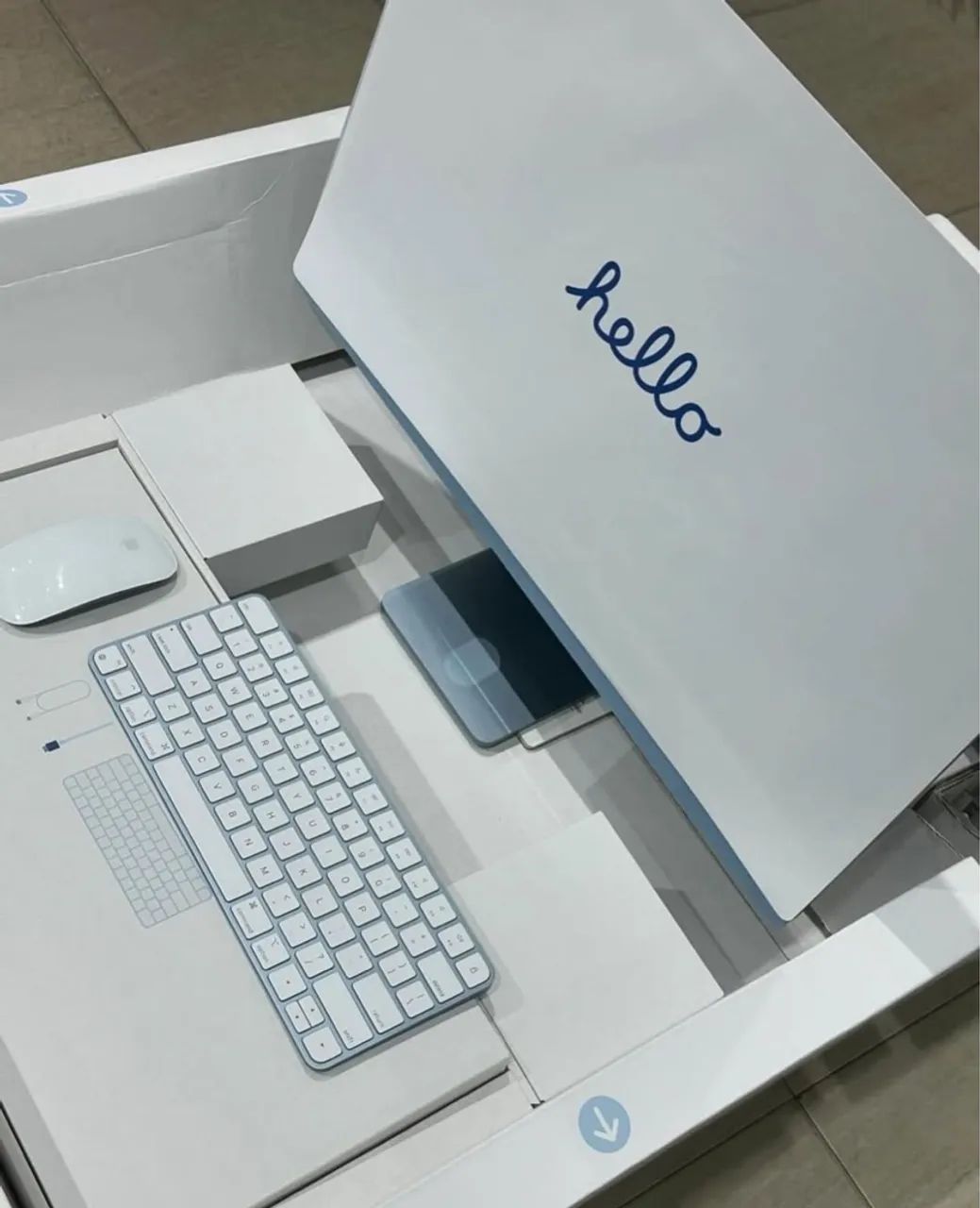 Apple iMac 24 polegadas- BLUE - Foto 2