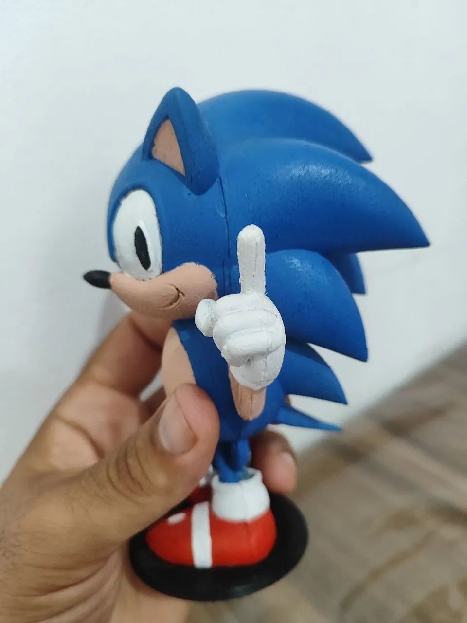 Boneco Sonic impressão 3d - Foto 2