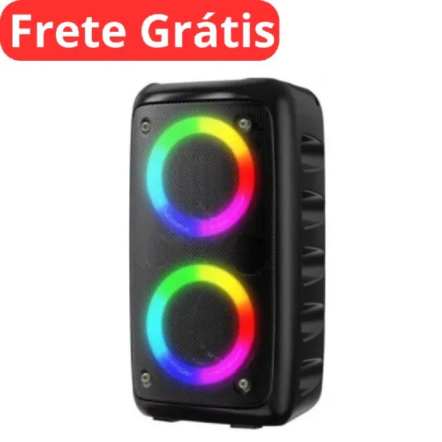 Caixa De Som Bluetooth Amplificada Portátil 20W