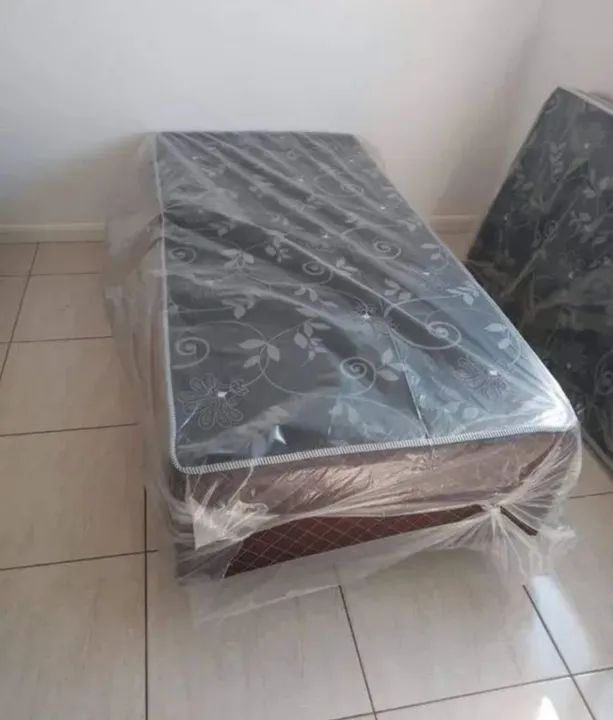 Cama box conjugado Solteiro 