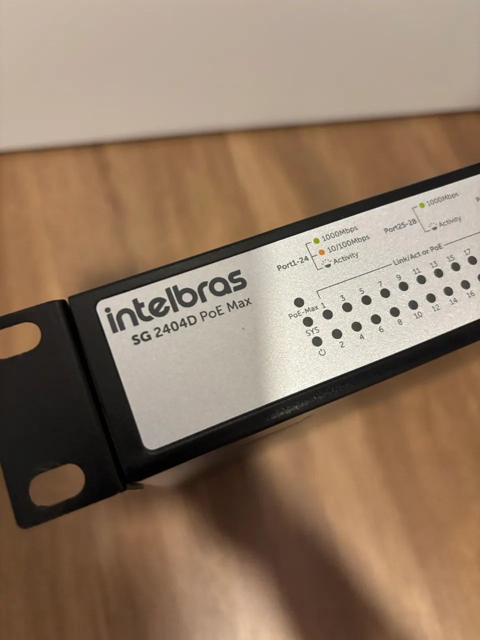 Switch Gerenc intelbras sg 2404d poe max  - Foto 2