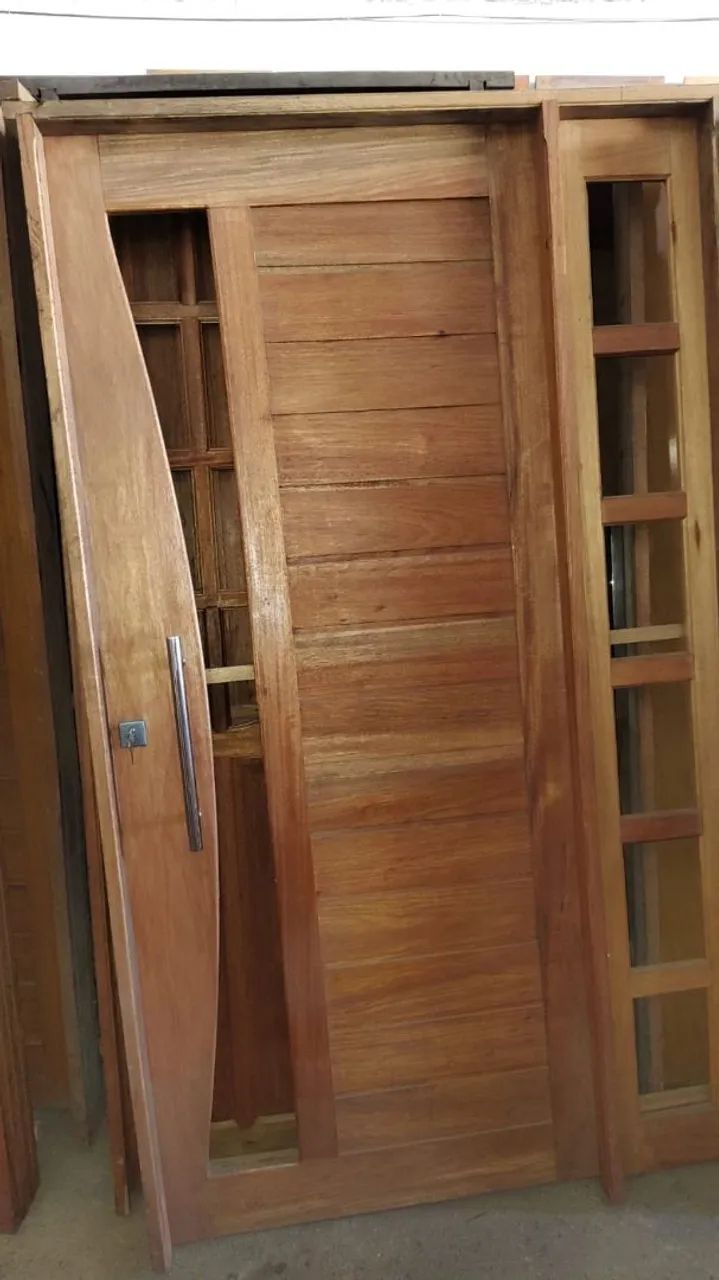 Solid Wood Door with Modern Design - New65060154291331124