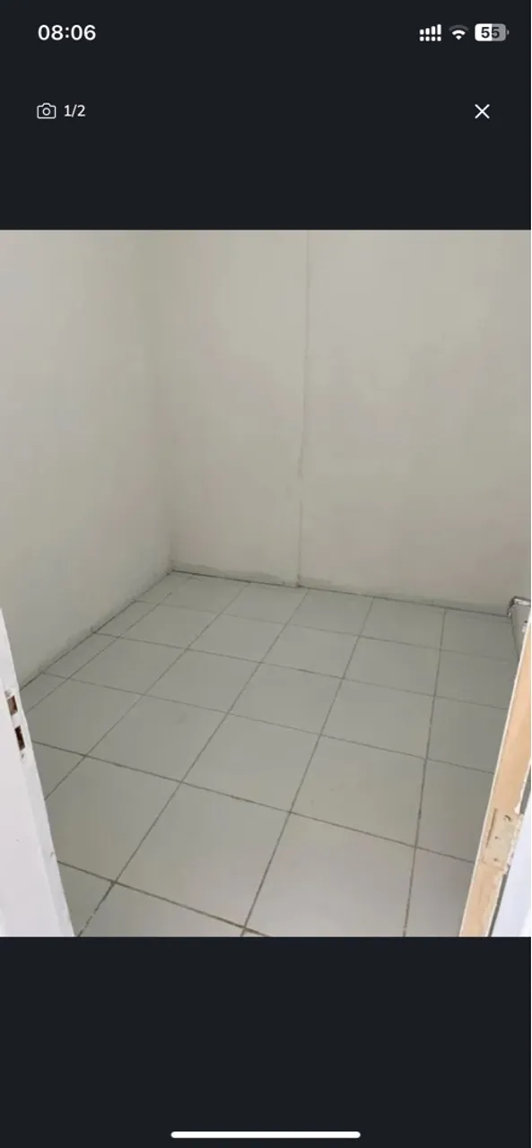 Aluguel de quarto sem mobília (para homem)