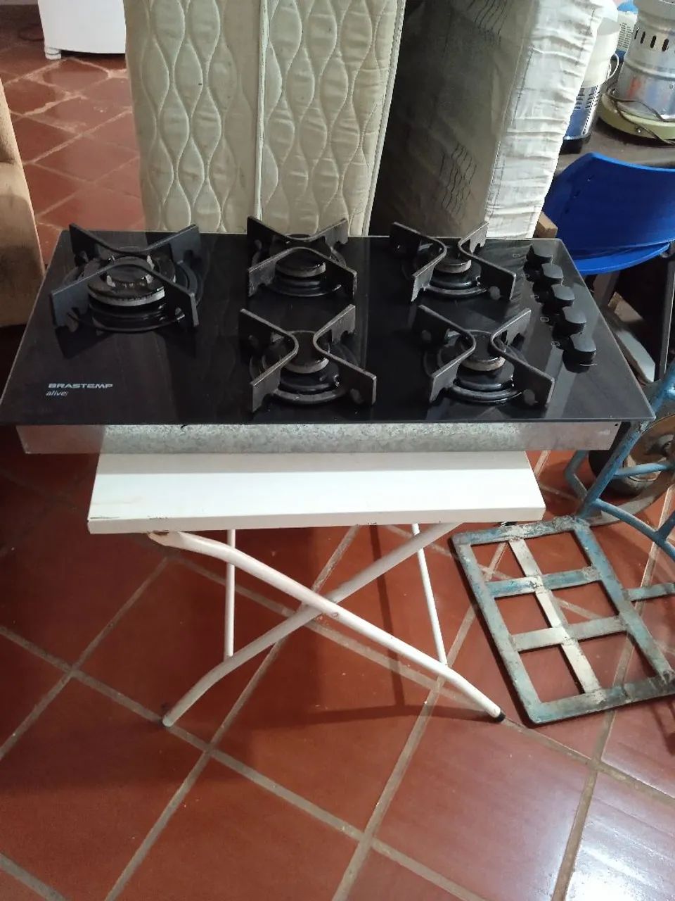 Coqtop de 5 bocas semi novo marca Brastemp  - Foto 4