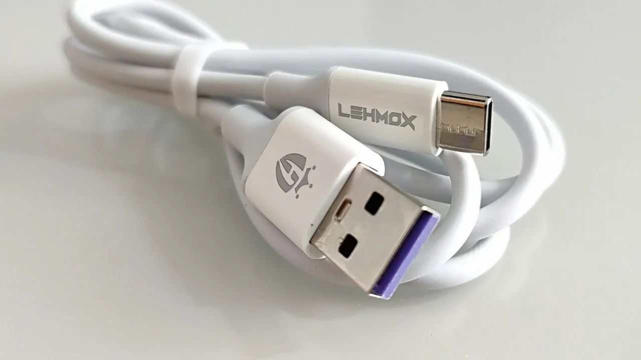 Cabo USB-C para Celular Lehmox  - Novo