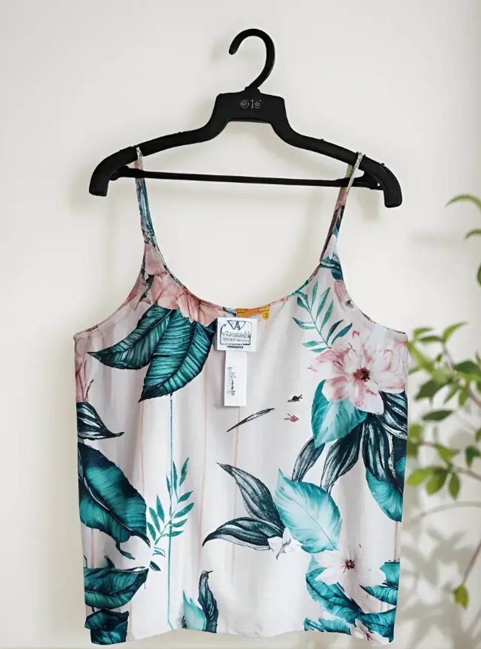 blusa de alça feminina endless nova e com etiqueta - Foto 5