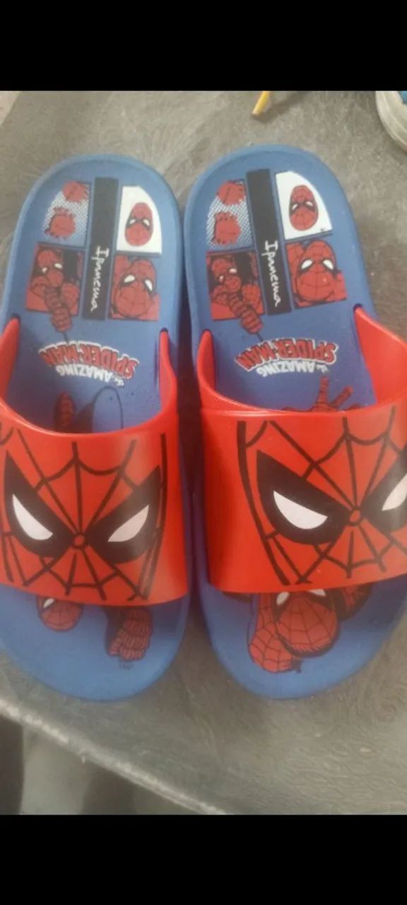 Chinelo Infantil Homem Aranha - Ipanema N30 *NOVA*
