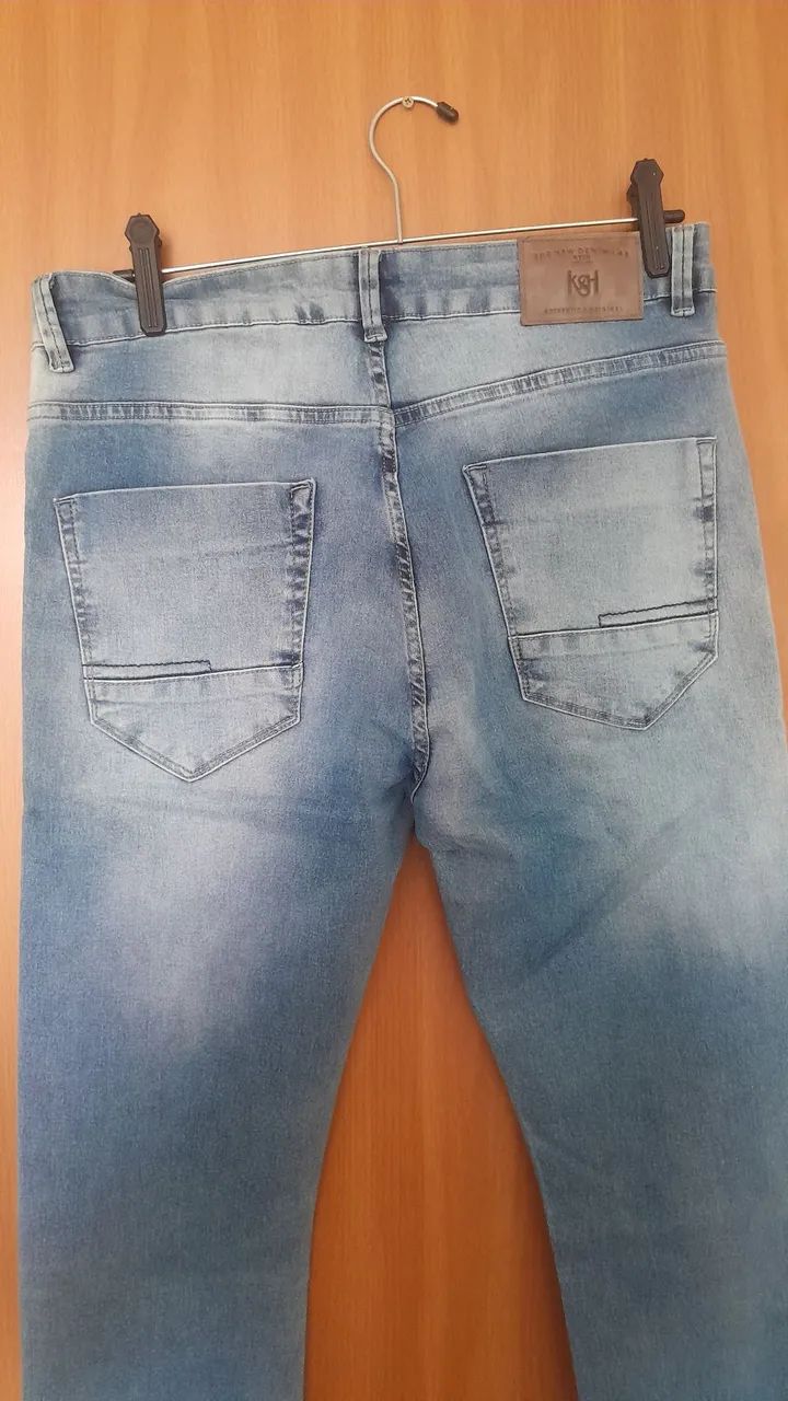 Calça jeans slim - Foto 4