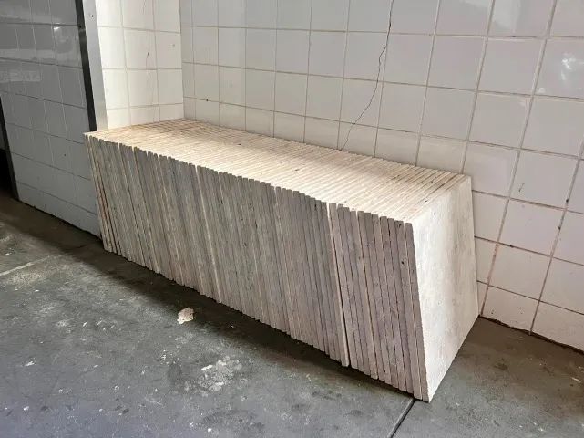 Peças de mármore bege bahia para piso - Foto 3