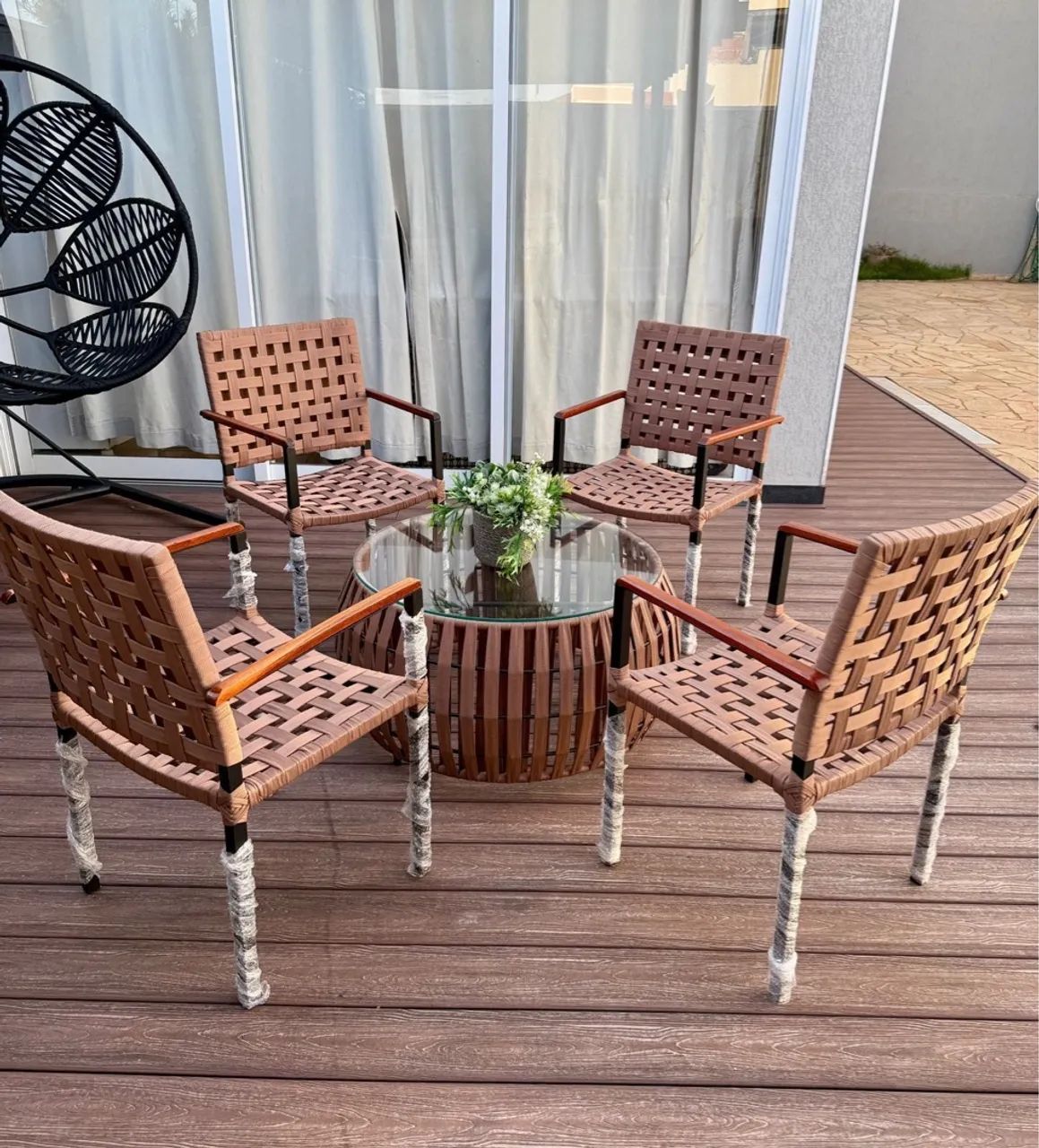 promoção cadeira tricô Náutico