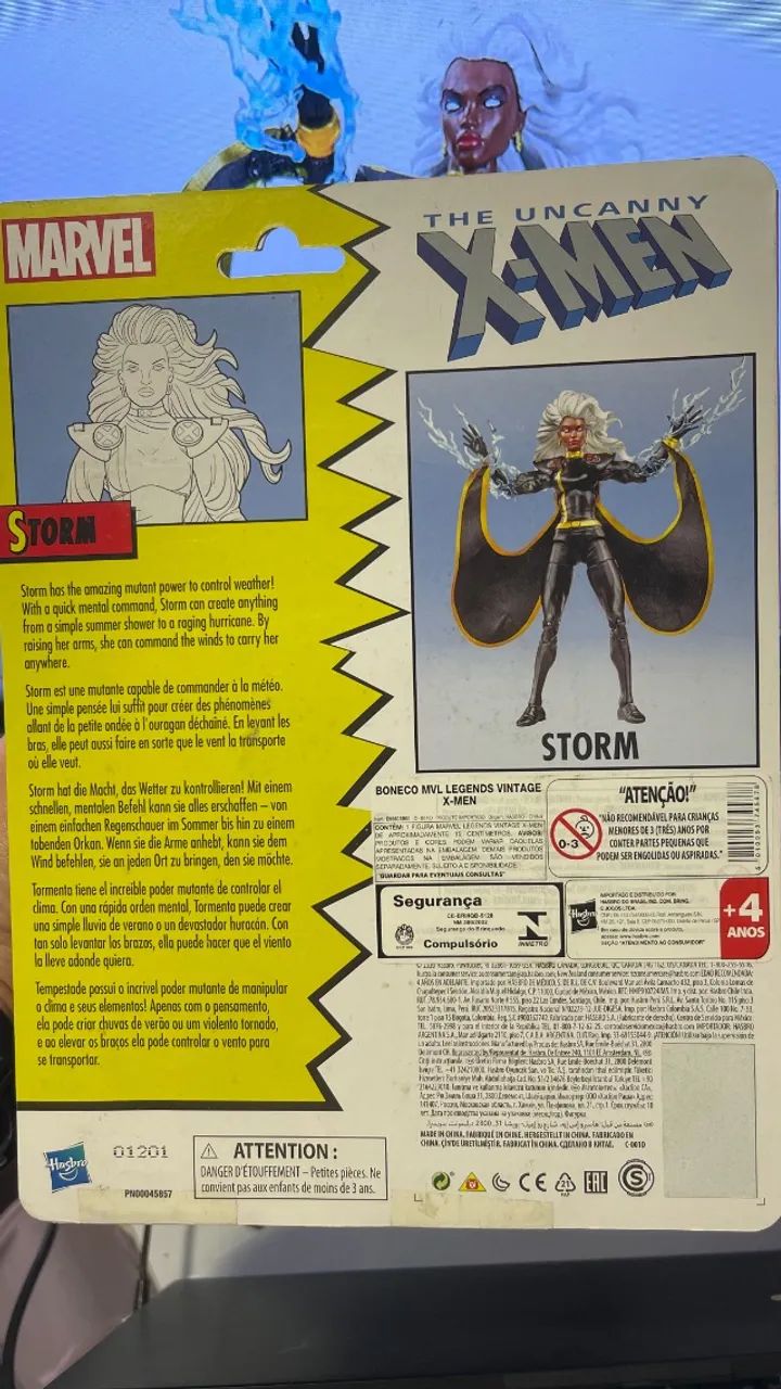 Action Figure - Tempestade - X-Men - NOVO - Lacrado - Foto 3