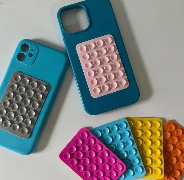Ventosa de Grudar Para Celular - Diversas Cores - Foto 2