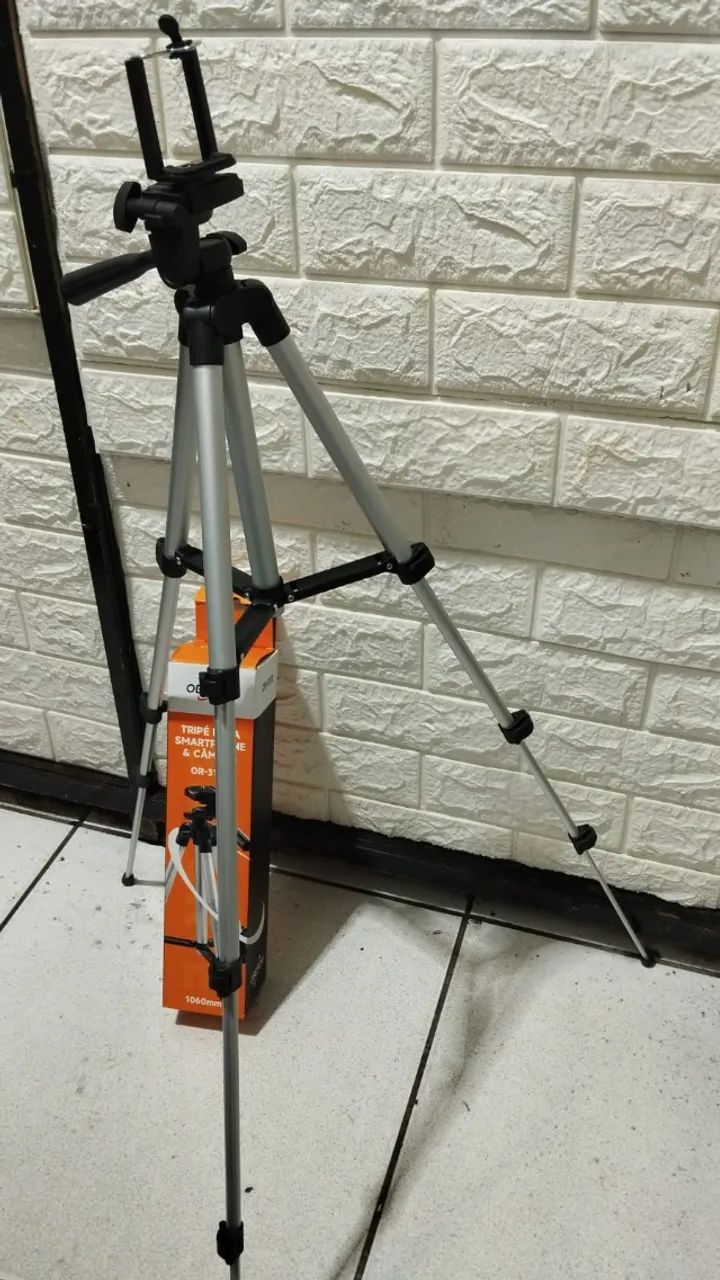 Tripe com suporte para celular ou camera 1mts - Foto 3