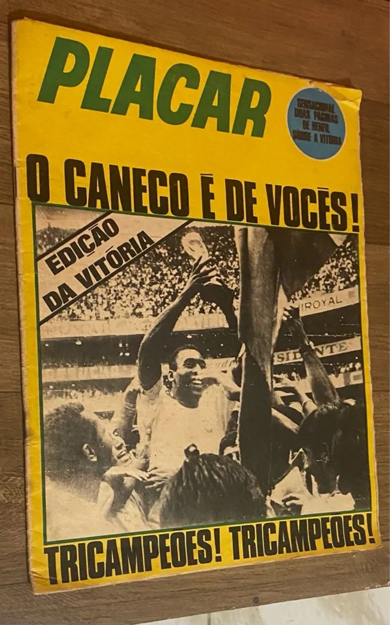Revista Placar - Edição da Vitória Tricampeões! - Foto 2