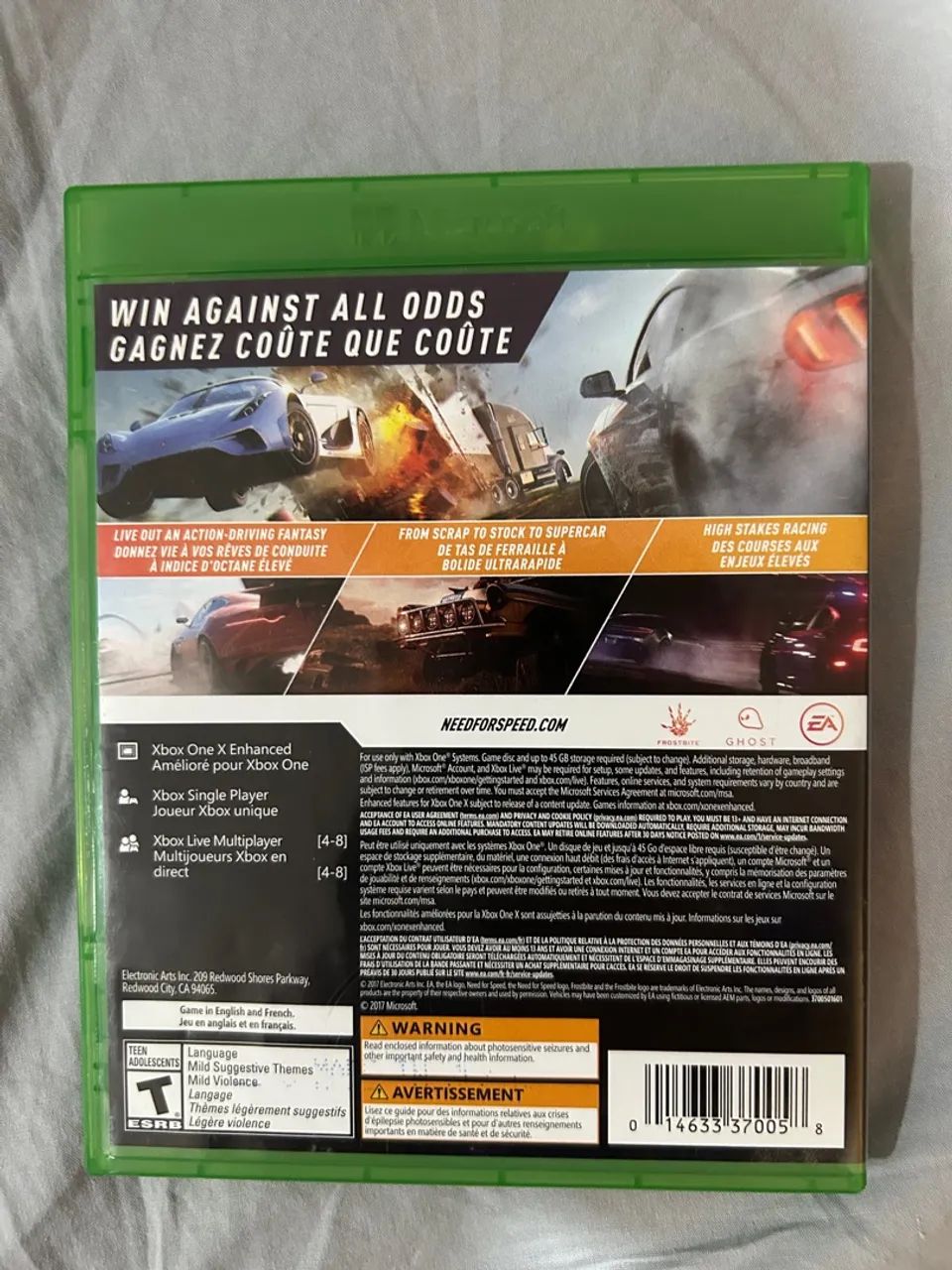 Need for Speed Payback - Xbox One - Foto 2