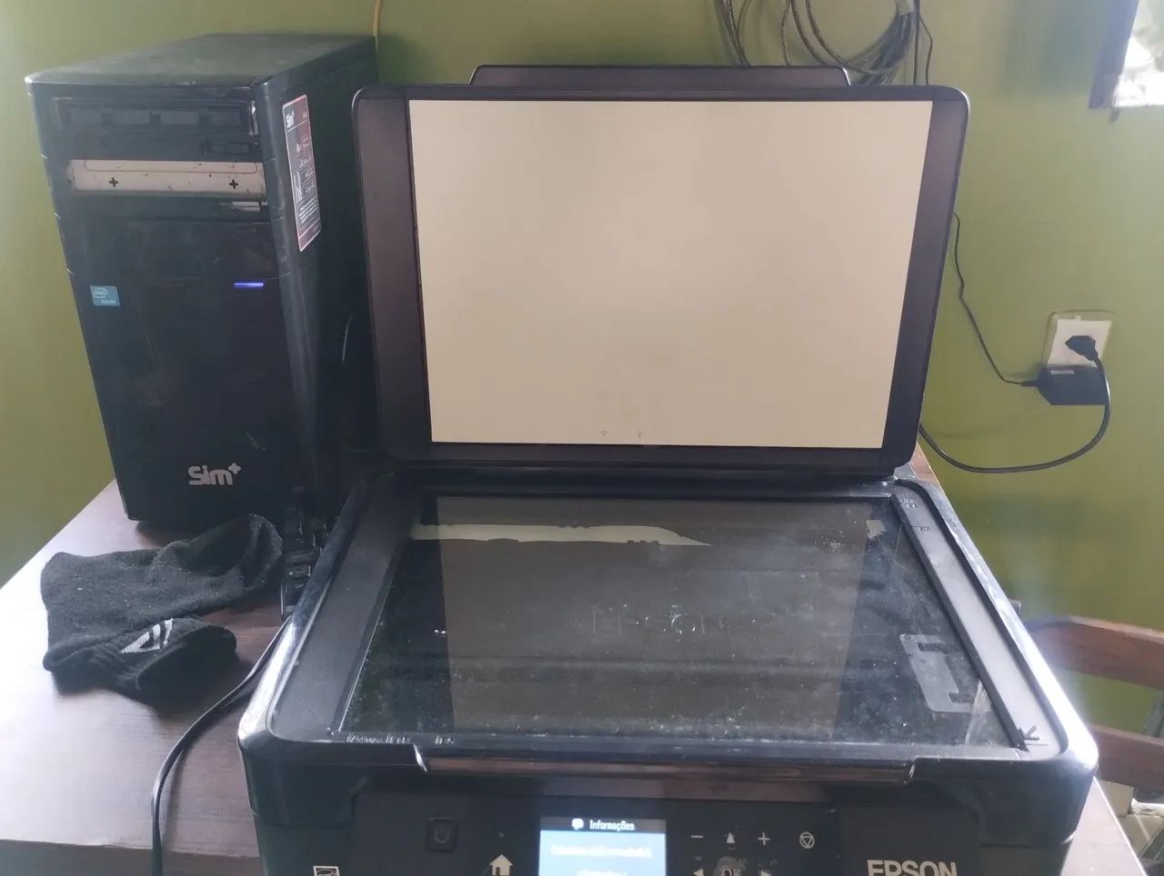 Impressora Epson em perfeito estado, troco em computador ou