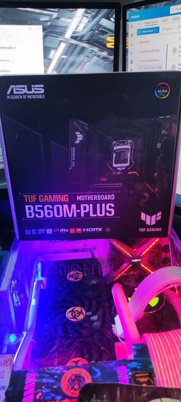 Kit I7 11700 e Placa mãe Asus Tuf Gaming B560M plus