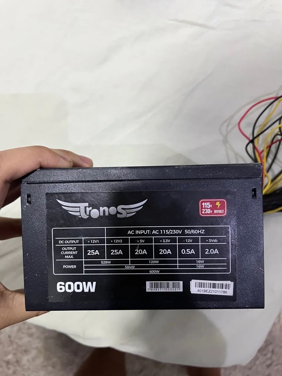 Placa-mãe Gigabyte ddr4 socket 1200 e fonte 600w ambos funcionando  - Foto 2