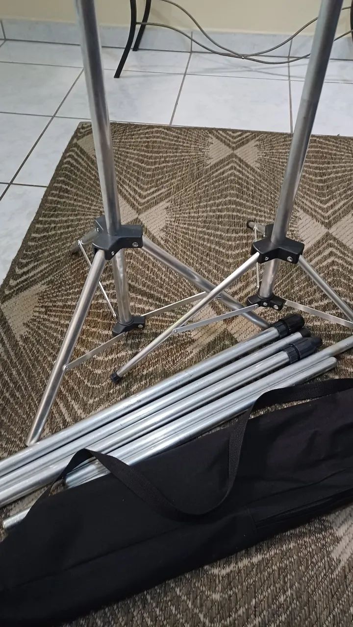 Tripé para Câmera - Novo - 2 em 1 - Foto 2