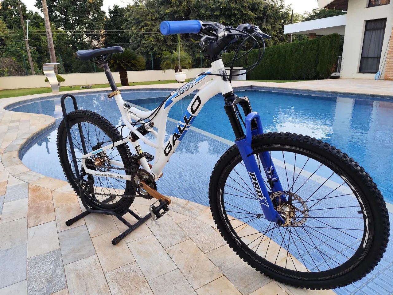 Bicicleta Gallo Aro 26 com Full suspension - Foto 2