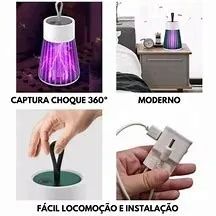 Mata mosquito Eletronico com lampada ultravioleta- lk-5110 - Foto 2