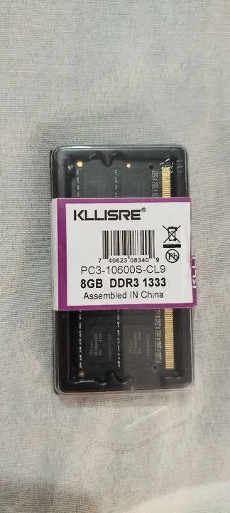 MEMORIA NOTEBOOK DDR3 1333 8gb NOVA