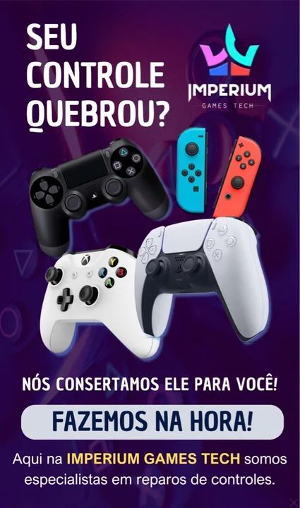 Reparo Conserto Manutenção PS5 PS4 PS3 Xbox Switch - Foto 2