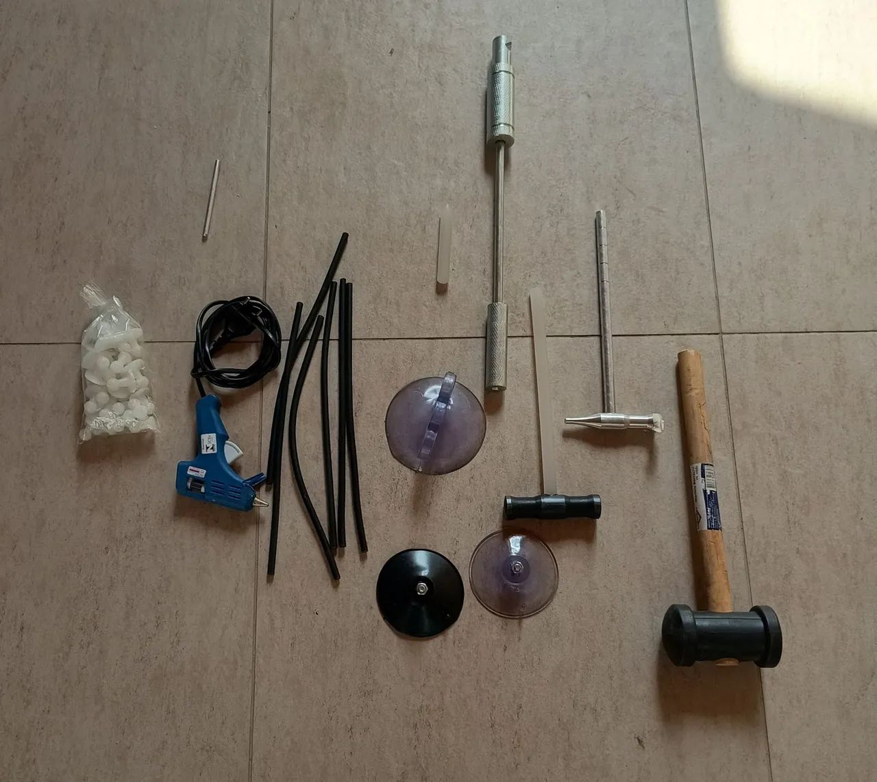 Kit de ferramentas para reparo de amassados de carro - Foto 2