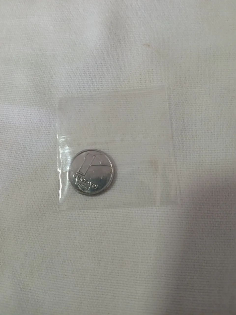 Moeda de 1 Centavo Brasil 1989
