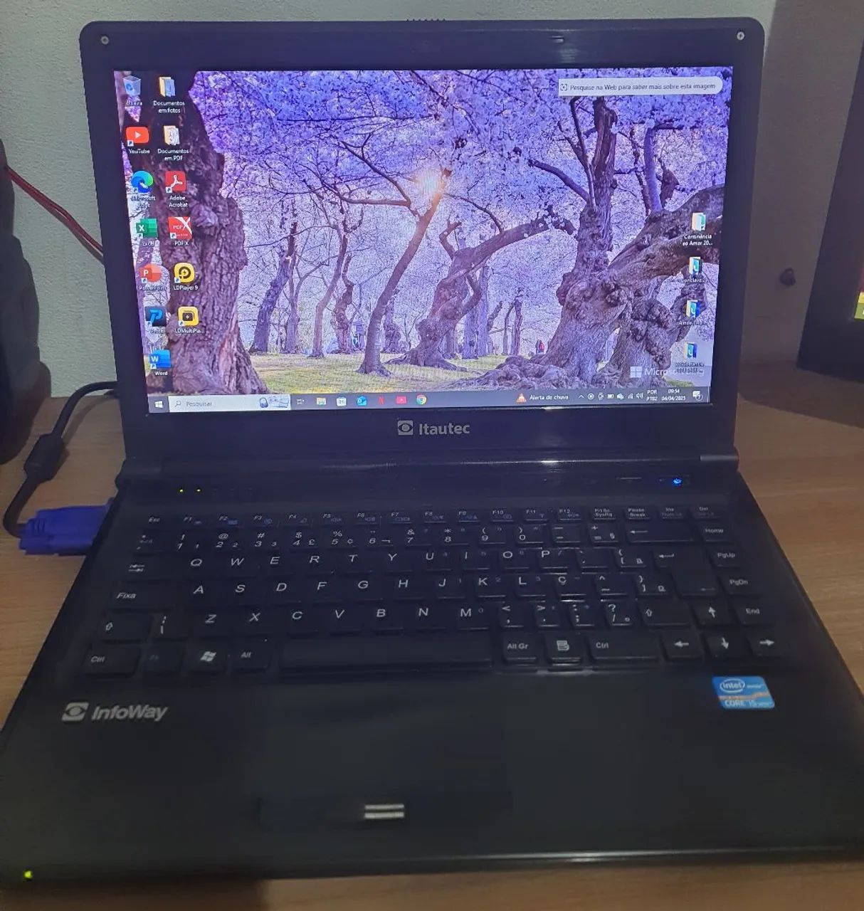 Notebook Itautec InfoWay - Tela 14'' -  Intel Core i5 -  Ótimo estado!