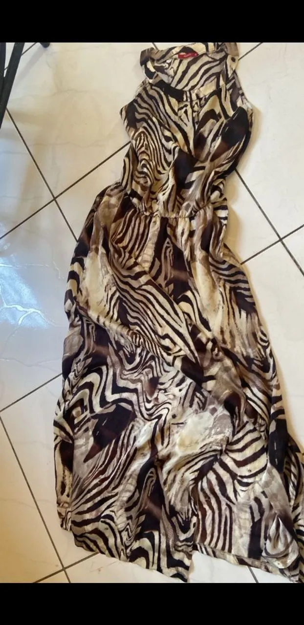 Vestido Zebra - Tamanho M