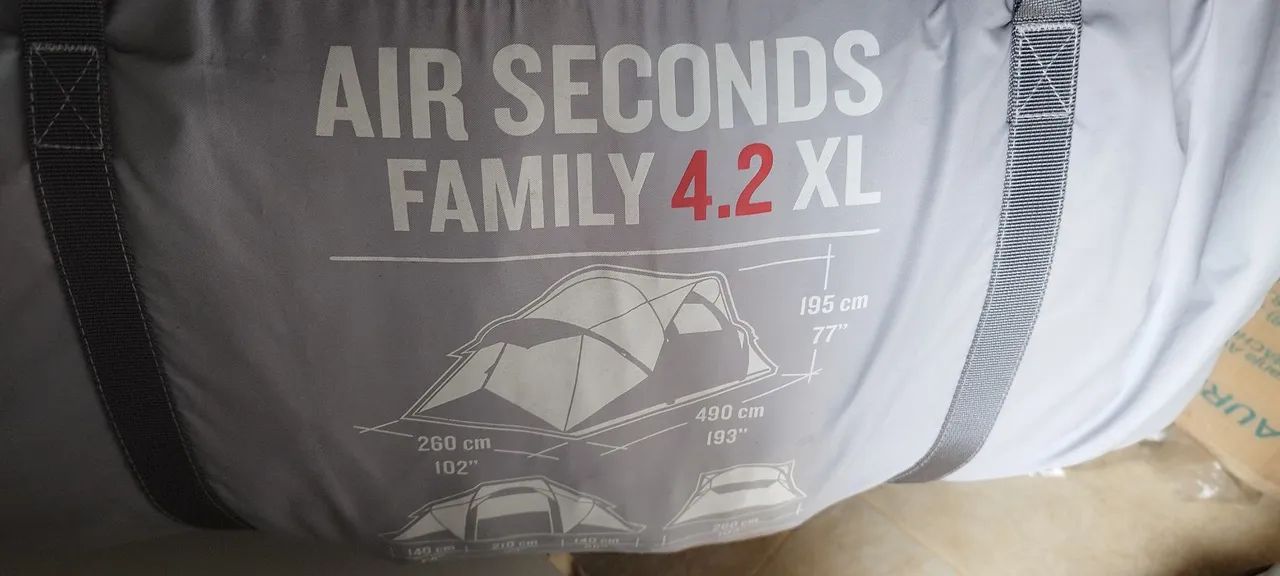 Barraca de camping Quechua Air Seconds 4.2 Fb - Foto 6