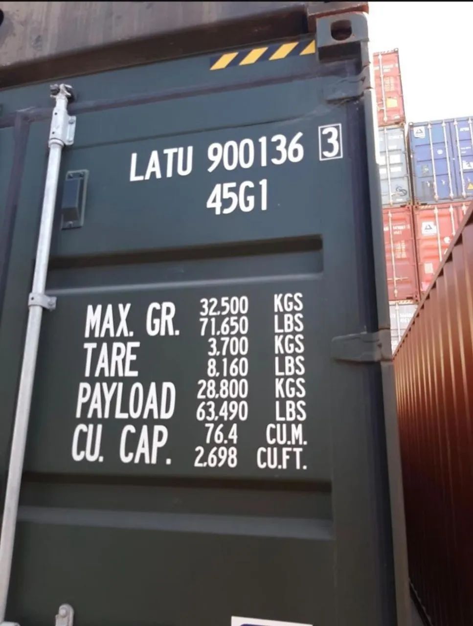 Container - todas opções marítimas - ótimo preço e conserv.