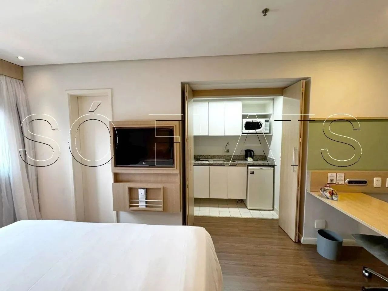 Flat Nações Unidas, disponível para venda com 27m² e 01 vaga de garagem