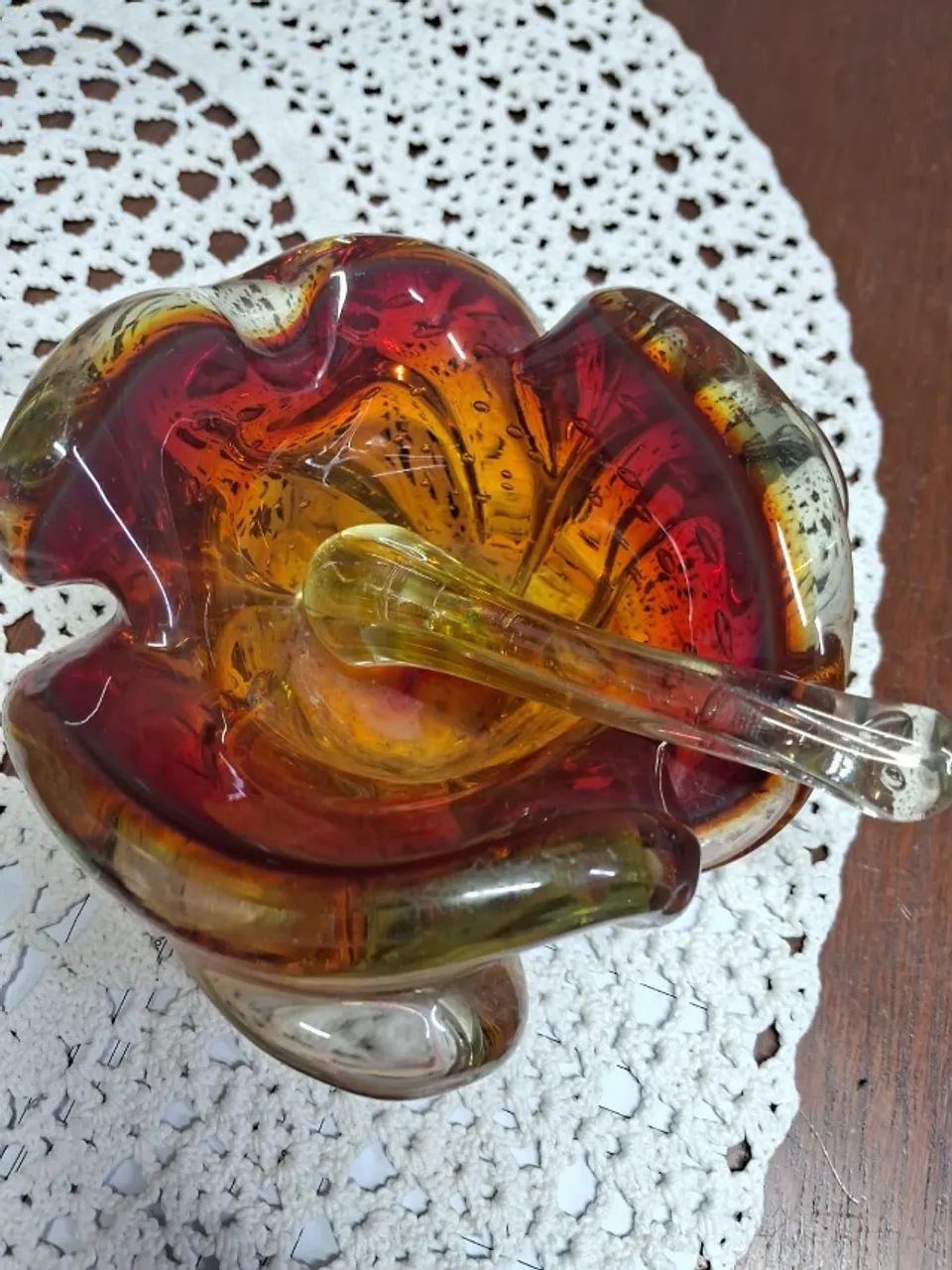 LCinzeiro Murano Vintage + Pilão (conjunto original) - Peça Rara