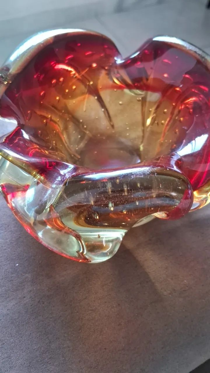 LCinzeiro Murano Vintage + Pilão (conjunto original) - Peça Rara - Foto 3