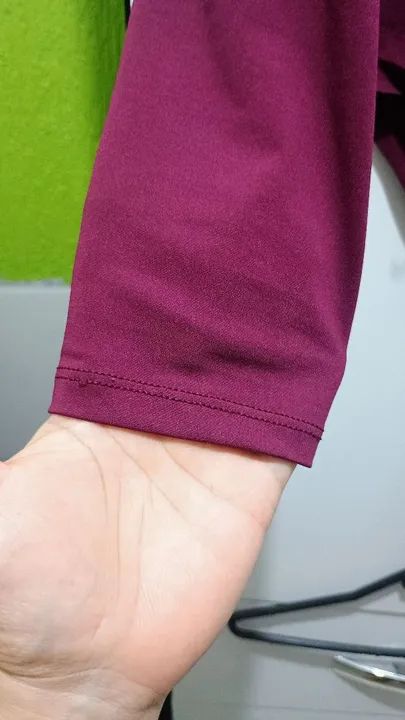 Body de renda roxo - tamanho G - Foto 3