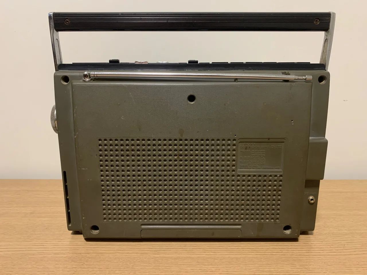 Antigo Rádio Sony CF-370S AM/FM (Revisado) - Foto 6