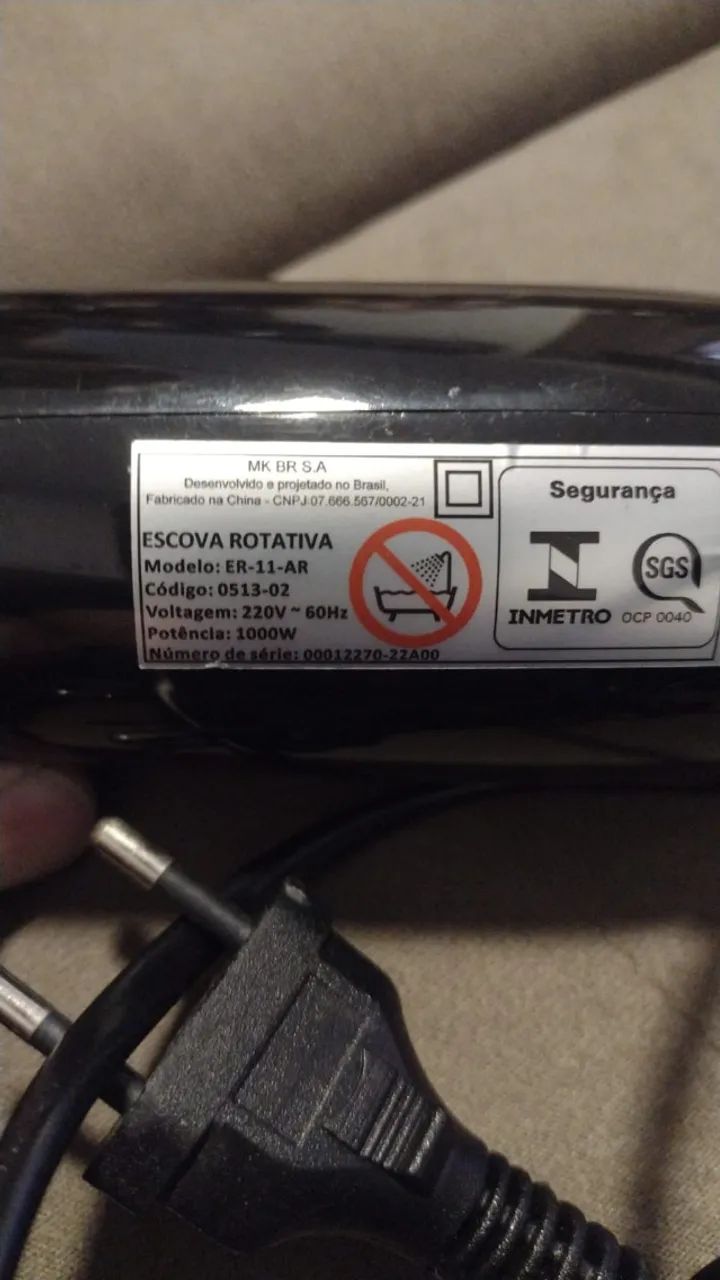 escova rotativa mondial black gold220v - Foto 3