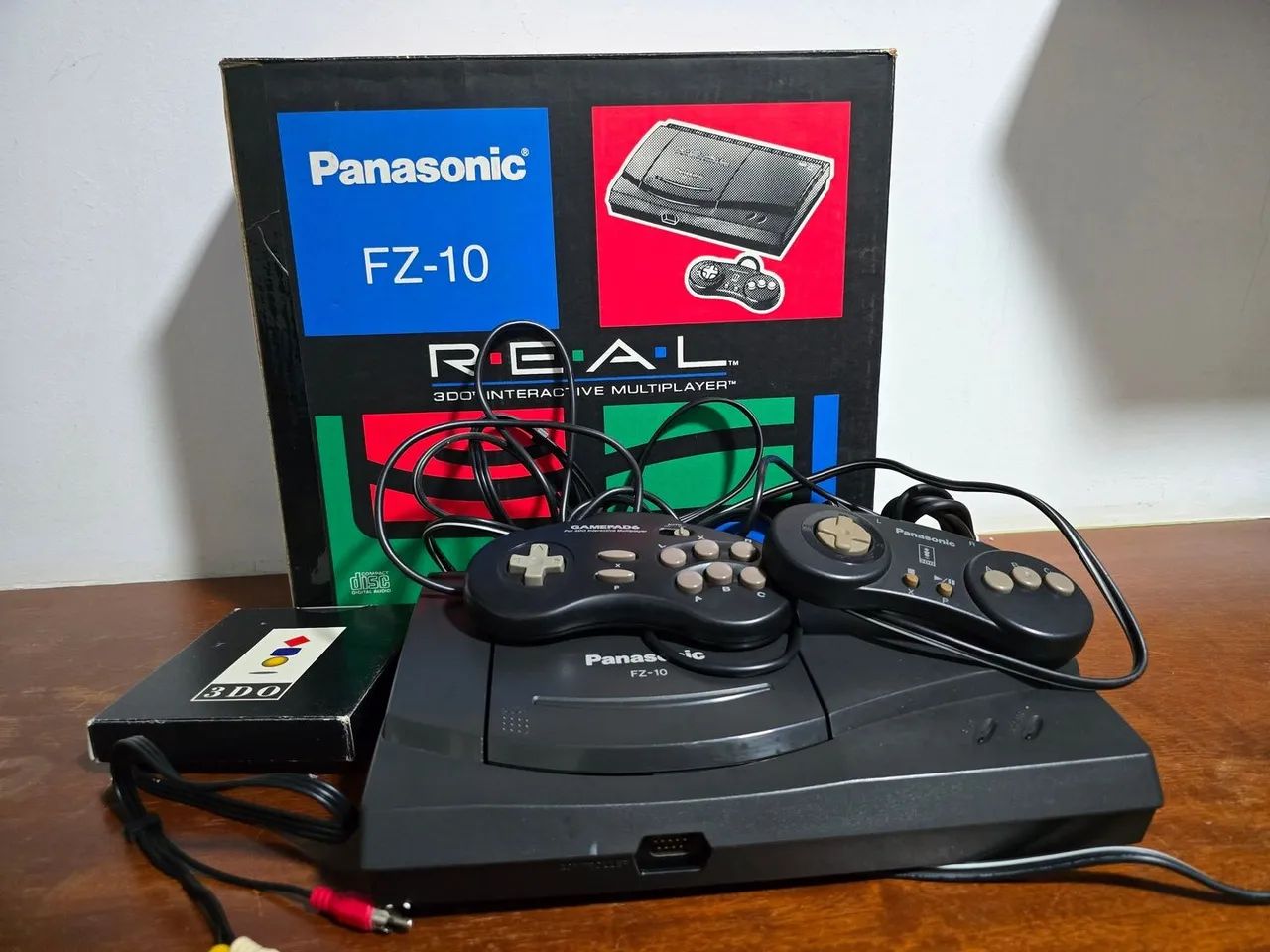 Panasonic 3DO REAL FZ-10 - Console Clássico! - Consoles de Vídeo