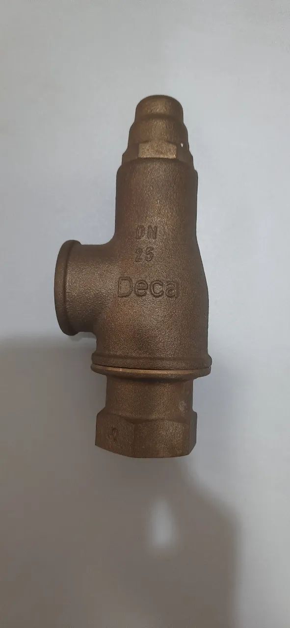 VÁLVULA DE ALÍVIO COM MOLA 1" BSP REGULAGEM 4 BAR - DECA 